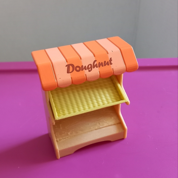 Calico critters Sylvanian families Doughnut store replacement piece stand toy - Picture 8 of 8